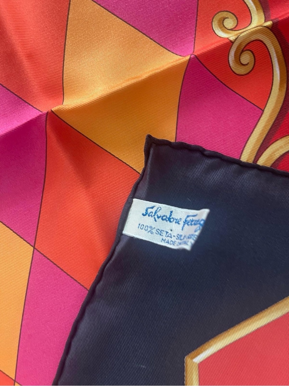 Salvatore Ferragamo Silk Scarf - Picture 3 of 4